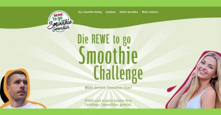 Screenshot: REWE Smoothie Generator (https://smoothie-generator.rewe.de/)