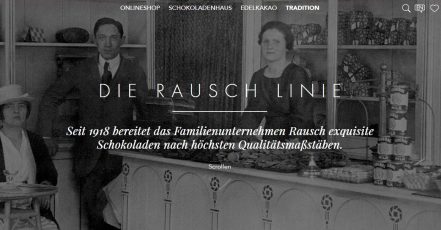 Screenshot: https://www.rausch.de/tradition/familie/ 15.06.2017