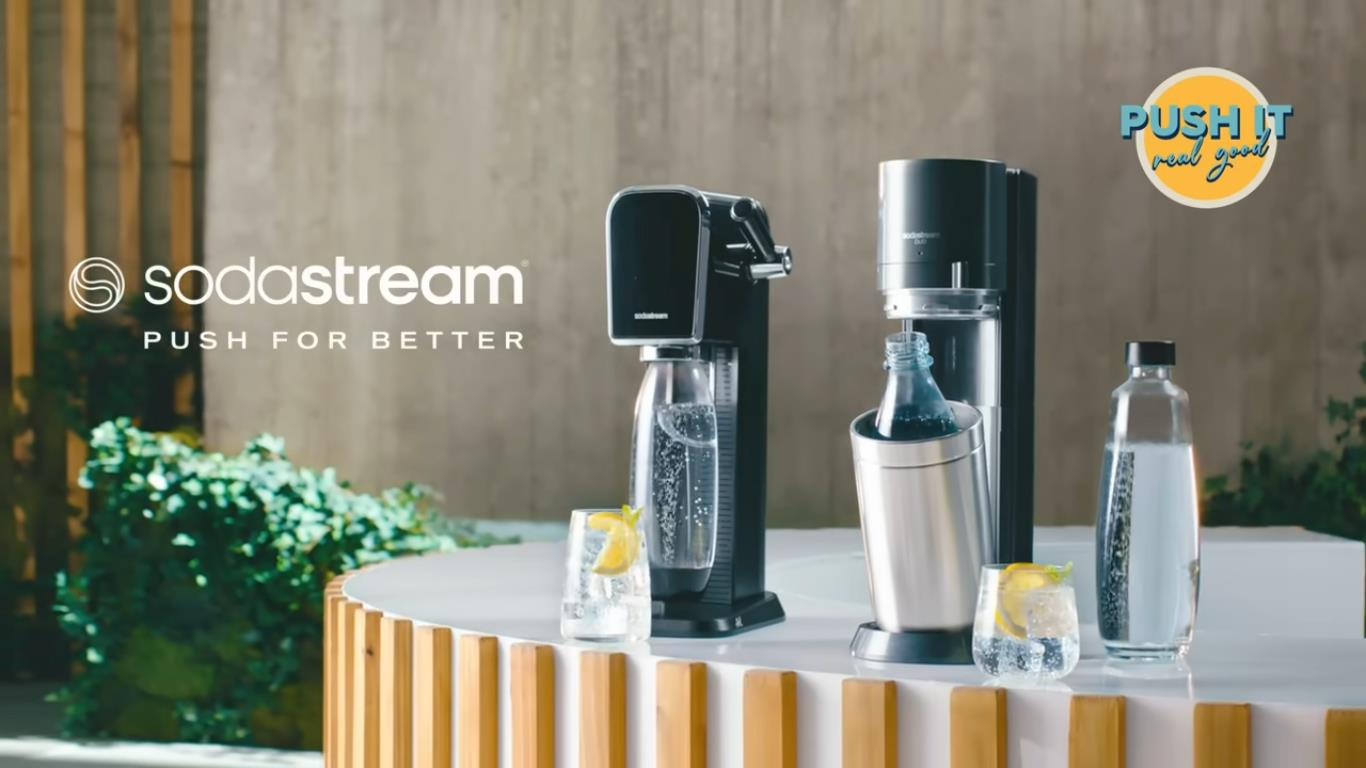 SodaStream Kampagne Push it Real Good 2023