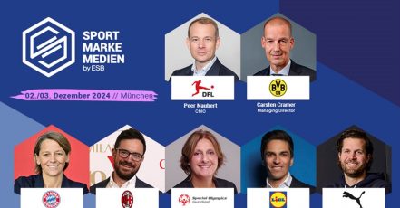 SPORT MARKE MEDIEN (Programm-Preview) - Der Kongress findet erstmalig am 2. und 3. Dezember 2024 in München im Rahmen der ISPO München 2024 statt (Quelle: ESB Marketing Netzwerk)
