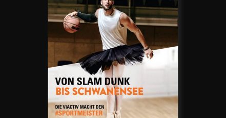 Bild: Von Slam Dunk bis Schwanensee - Die Sportmeister Kampagne der VIACTIV. (Bildrechte: VIACTIV Krankenkasse | Fotograf: VIACTIV/getty images)