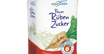 Die Herkunft und Regionalität von "Feiner Rüben Zucker" stehen beim neuen Verpackungsdesign im Vordergrund (Quelle / Copyrights: Südzucker AG)