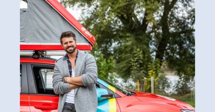 TV-Moderator Thore Schölermann geht mit E.ON auf Deutschland-Tour. (Copyrights: E.ON Energie Deutschland GmbH)