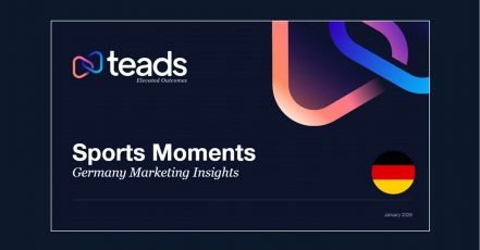 Visual zur Sports Moments Studie 2026 von Teads (Quelle: Teads)