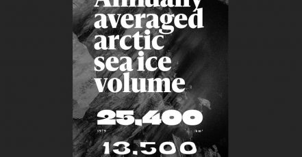 Bild: So sieht "The Climate Crisis Font" von Helsingin Sanomat / TBWA in der Anwendung aus (Quelle: https://kampanjat.hs.fi/climatefont/index.html)