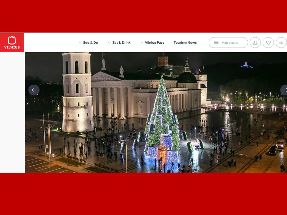 Screenshot: The Mystery of Vilnius’ Christmas Tree (Quelle / source: https://www.govilnius.lt/) 04.12.2020