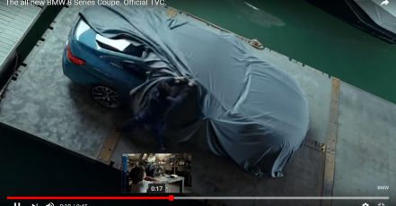 Screenshot: The all-new BMW 8 Series Coupe. Official TVC. 05.11.2018 (Quelle: https://www.youtube.com/watch?v=xZ9KZpTxrNQ)
