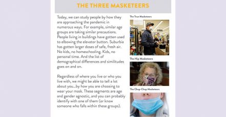 Bild: The three Masketeers (Quelle / Copyrights: MRM)