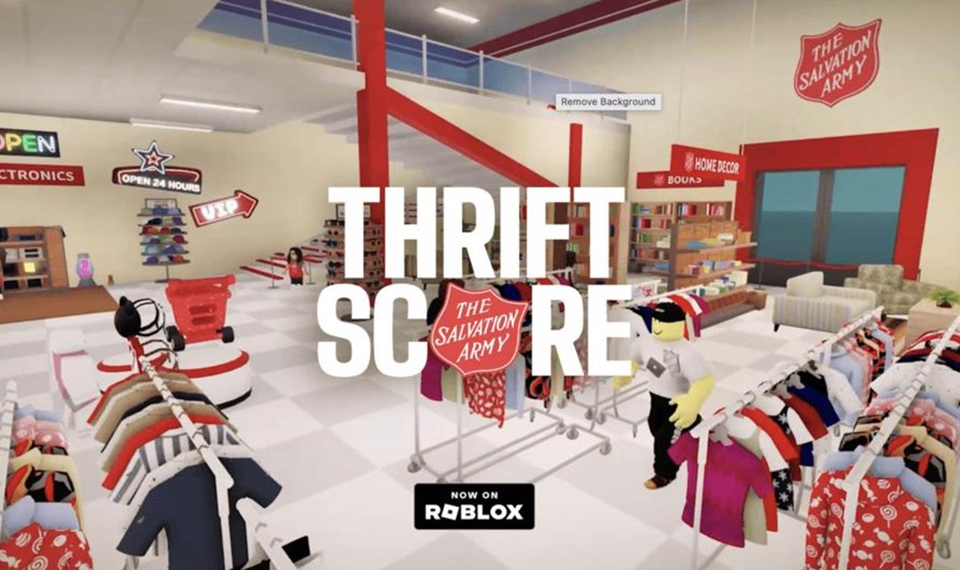 Thrift Score - die Heilsarmee launcht einen Sekondhand-Store auf Roblox (Bildquelle: BarkleyOKRP)