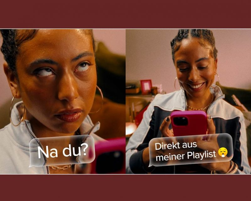 Say Goodbye to Hellos, Motiv aus der Tinder Kampagne, Juni 2026 (Copyright: Tinder)