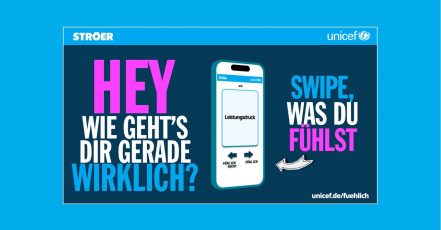 UNICEF und Ströer Kampagne fühlICH. Reden hilft. Zuhören auch. (Bildrechte: UNICEF / Ströer)