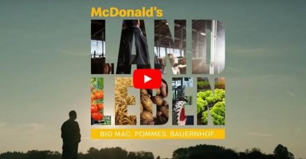 Screenshot: Video 'McDonald's Landleben' https://youtu.be/cp8U2zomp1w | 22.09.2020