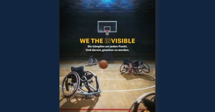 Motiv der neuen Kampagne "We the (in)visible" | McDonald's in Kooperation mit dem Deutschen Behindertensportverband (DBS)