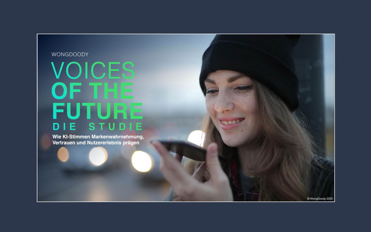 Voices of the Future Studie von WongDoody, Visual (Copyright: WongDoody)