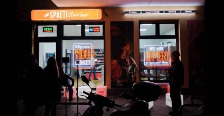 Der Xiaomi Pop-up Späti in Berlin (Bildrechte: Xiaomi Technology Deutschland GmbH)
