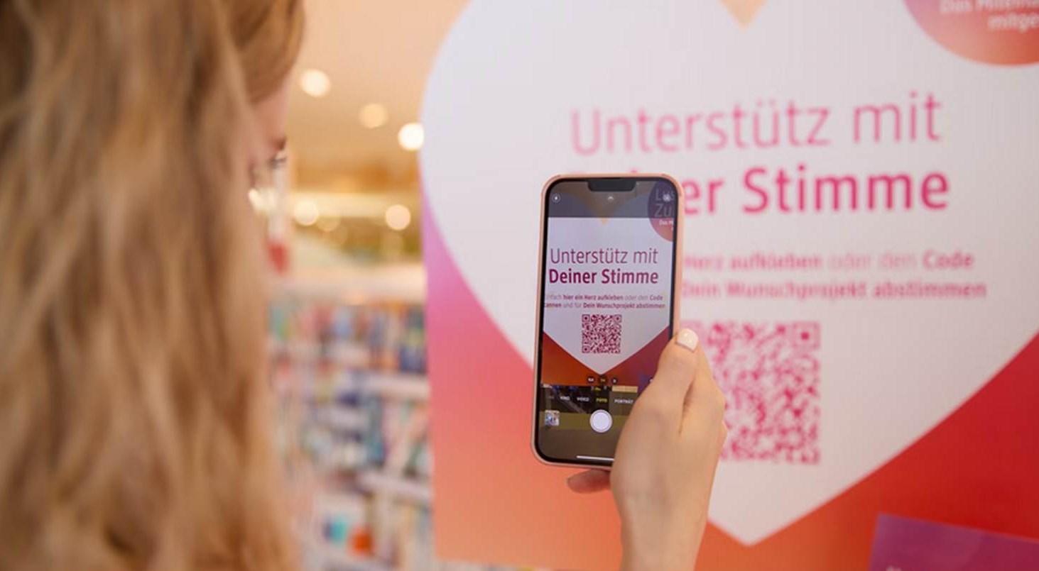 Visual zur dm-Initiative Lust an Zukunft (Bildrechte: dm-drogerie markt)