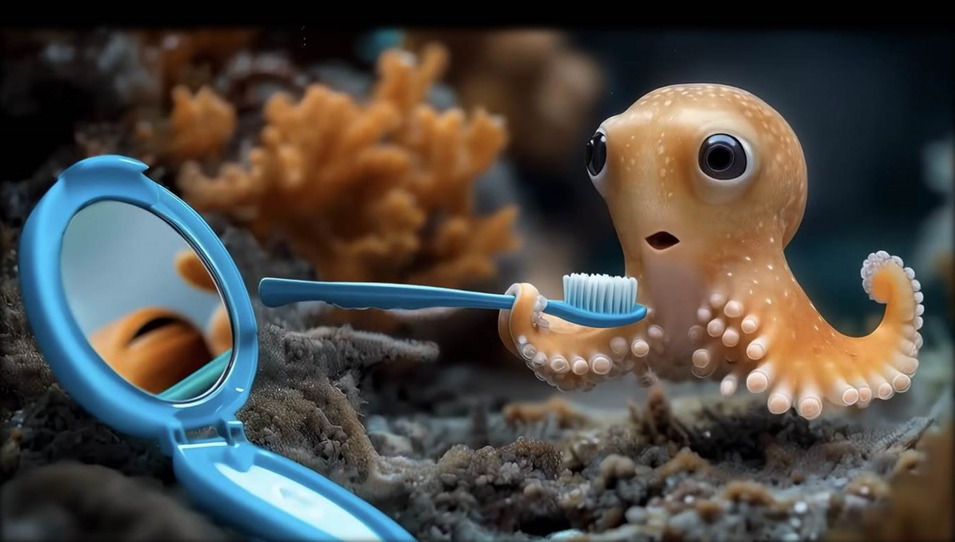 Szene aus dem Video happybrush-Ocean-Edition x One-Earth-One-Ocean (Copyright: happybrush)