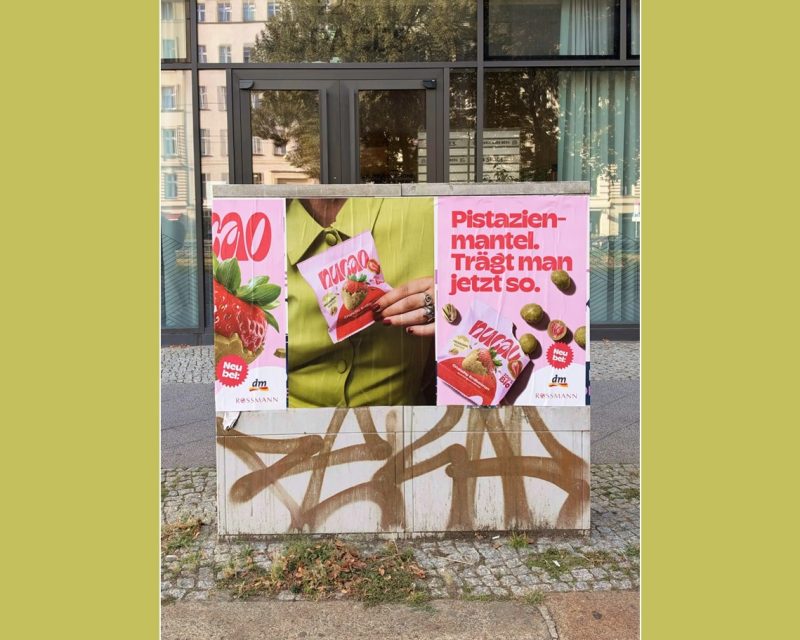 Motiv der nucao OOH-Kampagne (Copyright: nucao)
