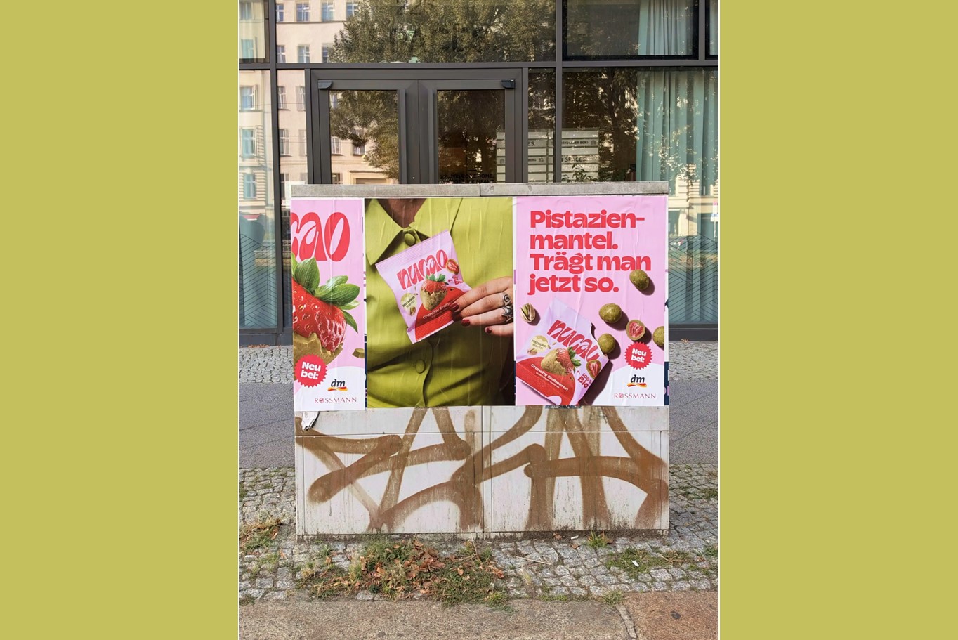 Motiv der nucao OOH-Kampagne (Copyright: nucao)