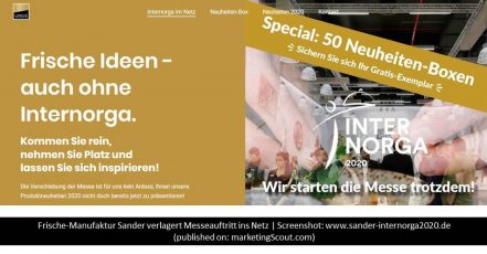 Screenshot: https://www.sander-internorga2020.de/