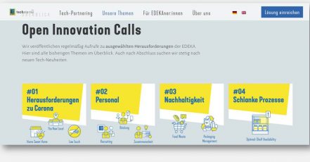 Bild: Neue Plattform für Innovationen – "techstarter" verbindet Tech-Start-ups mit EDEKA-Kaufleuten (Copyrights / Bildrechte: EDEKA ZENTRALE Stiftung & Co. KG)