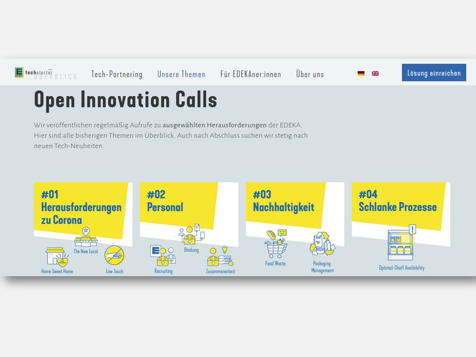 Bild: Neue Plattform für Innovationen – "techstarter" verbindet Tech-Start-ups mit EDEKA-Kaufleuten (Copyrights / Bildrechte: EDEKA ZENTRALE Stiftung & Co. KG)